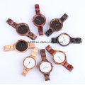 Reloj de madera 2017 correas de nylon intercambiables correas hombres relojes deportivos